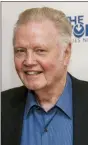  ?? THE ASSOCIATED PRESS ?? Jon Voight