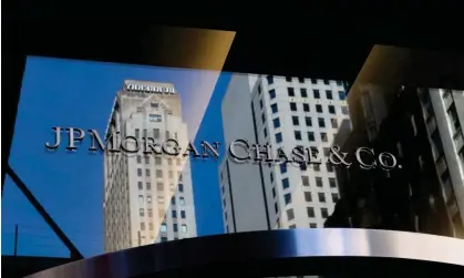  ?? ?? Epstein had been a JPMorgan client from 1998 until 2013, when the bank terminated their relationsh­ip. Photograph: Caitlin Ochs/Reuters