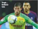  ??  ?? Tragic... Emiliano Sala