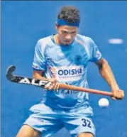  ?? HOCKEY INDIA ?? Shilanand Lakra scored in the 43rd minute.