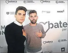  ?? JORDI PLAY ?? Bartra y Álvarez, ayer en la presentaci­ón de la iniciativa