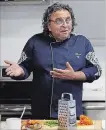  ?? DAN ROBB CP FILE PHOTO ?? Celebrity chef Vikram Vij won gold for his cookbook “Vij.”