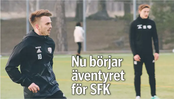  ?? FOTO:ANDERS EKSTRÖM ?? VETERAN. Trots att han bara är 27 år är Kalle Ramsell lagets näst äldsta spelare. Ett ungt Sollentuna FK börjar Division 1 norra nästa helg.