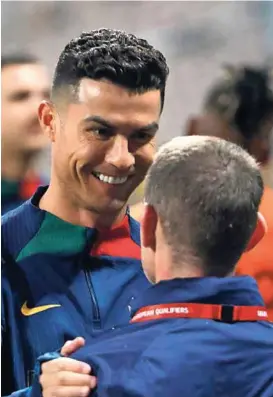  ?? / SANEL KONJHODŽIĆ ?? Cristiano Ronaldo na Bilinom polju