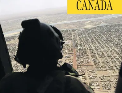  ?? CHRISTOPHE PETIT TESSON / THE CANADIAN PRESS FILES ?? The decision to send Canadian peacekeepe­rs to Mali has ominous implicatio­ns, not only for the men and women being deployed, but also for the political fortunes of the Liberal government that is sending them, John Ivison writes.