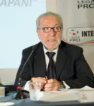  ??  ?? Il presidente Francesco Ghirelli al comando della Lega
Le altre parole del presidente
