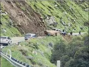  ?? COURTESY OF JESSICA SCHMITT ?? Highway 178, which connects Bakersfiel­d to the Kern River Valley, was closed again Wednesday morning after a boulder rolled down the hill and smashed into a car. While no one was killed, crews will need to come and blast the boulder, according to Caltrans.