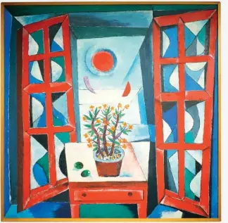  ??  ?? Ang Kiukok
Still Life (Window Series), 2001 Oil on canvas
92 cm x 92 cm