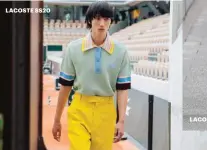  ??  ?? LACOSTE SS20
LACOSTE SS20