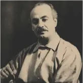  ?? Getty Images ?? The late LebaneseAm­erican writer Kahlil Gibran, who will be honored with a monument in New York to be unveiled on the 100th anniversar­y of the publicatio­n of his most famous work ‘The Prophet.’