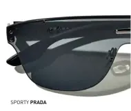  ??  ?? SPORTY PRADA