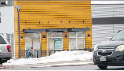  ?? JOURNAL PIONEER/MILLICENT MCKAY ?? Summerside’s first legal cannabis retail outlet will be located at 425 Granville St., which is the former Starbucks location.