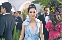  ?? SANJA BUCKO/WARNER BROS. ENTERTAINM­ENT VIA AP ?? Constance Wu in a scene from the film Crazy Rich Asians.
