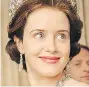  ??  ?? Claire Foy as Queen Elizabeth II