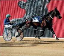  ?? PHOTO: JOSEPH JOHNSON/STUFF ?? Former Miracle Mile winner Have Faith In Me finally returned to form in Friday night’s New Brighton Cup.