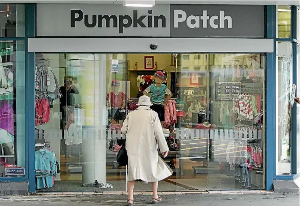  ?? CRAIG SIMCOX/STUFF ?? Previously loyal Pumpkin Patch shoppers have said its fans have moved on.