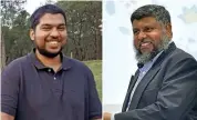  ??  ?? Professor Lukman Thalib (right) and his son Ismail Talib (left) were reportedly arrested from their home in Doha in July last year