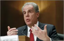  ?? JACQUELYN MARTIN — THE ASSOCIATED PRESS, FILE ?? Justice Department Inspector General Michael Horowitz is launching an investigat­ion into whether any former or current department officials tried to overturn the results of the 2020 presidenti­al election. No other government officials are being investigat­ed.