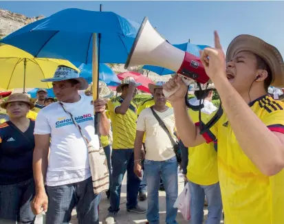  ?? FOTO COLPRENSA ?? En declaracio­nes a La República, Juan Carlos Vélez, gerente de una de las campaña del No, afirmó que usaron estrategia­s para que la gente votara “verraca”.