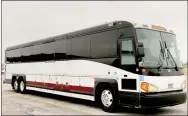  ?? SUBMITTED PHOTO ?? This is the first motor coach bus purchased by Ozark Regional Transit for commuter service.