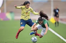  ??  ?? La escuadra femenil quedó fuera de la pelea por medallas