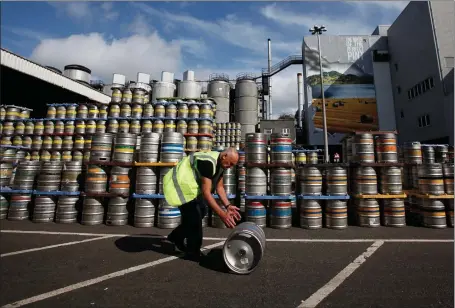  ?? ?? C&C Group, which owns Tennent’s Lager, said it has started the current year strongly but boss David Forde said there is ‘anxiety’ in the on-trade