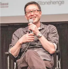  ??  ?? Andrew Lau admitted he was under a lot of pressure to deliver a good movie.