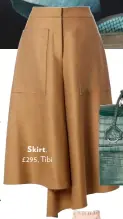  ??  ?? Skirt, £295, Tibi