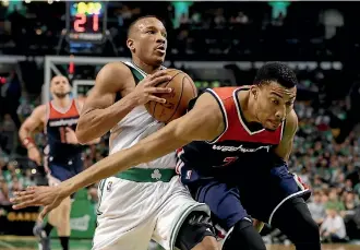  ?? PHOTO: USA TODAY SPORTS ?? Boston Celtics guard Avery Bradley starred as they beat the Washington Wizards.