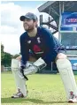 ??  ?? Wicketkeep­er Ben Foakes is likely to feature for England in the 2nd Test against India