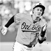  ?? TOMMY GILLIGAN, USA TODAY SPORTS ?? Manny Machado leads the Orioles in hits, runs, home runs and stolen bases.