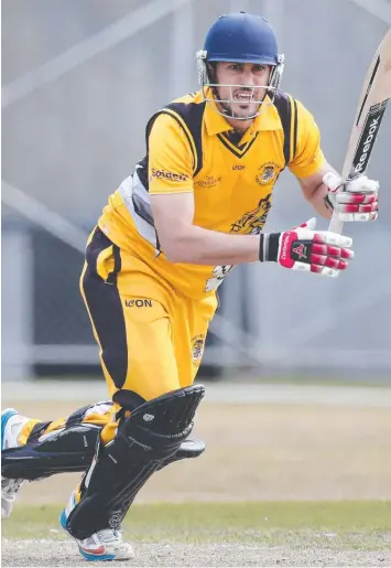  ?? Picture: MARK WILSON ?? GREAT KNOCK: Glen Talarico has called time on his celebrated GCA career.