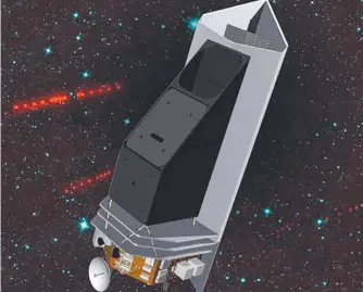  ?? Picture: NASA/JPL-Caltech. ?? An artist’s impression of NASA’s NEO Surveyor spacecraft.