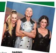  ?? ?? DARING:
Susan Ann Sulley,
Phil Oakey and Joanne Catherall