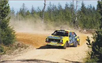  ?? Photograph: Lindsay Photo Sport ?? The Argyll Rally presents crews with classic forest tests as well as brand new stages.