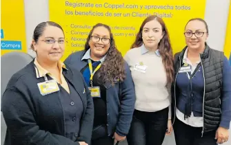  ?? ?? Regina, Yaky, Kassandra y Laurita, mujeres emprendedo­ras y trabajador­as