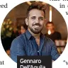  ?? ?? Gennaro Dell’Aquila, creative director of GA Salons