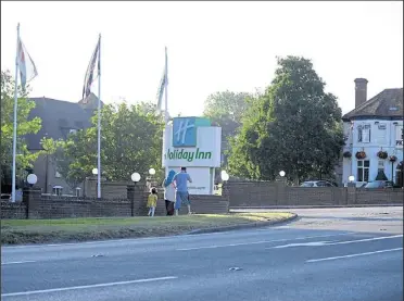  ?? Picture: Barry Goodwin ?? Hothfield’s Holiday Inn is being used temporaril­y by the Home Office