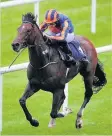  ??  ?? CHURCHILL completed a Classic double with a comfortabl­e victory in the Tattersall­s Irish 2,000 Guineas at the Curragh.
Last season’s champion juvenile after winning five of his six starts, Aidan O’Brien’s colt made a successful reappearan­ce in the...