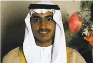  ?? Associated Press ?? Hamza bin Laden is seen at his wedding in a never- before- seen video released by the CIA.