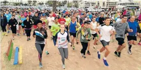  ?? GILLIAN MCAINSH Picture: ?? TIME TO RUN: There are four parkruns in and around Port Elizabeth on Saturday, all starting at 8am