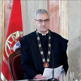  ?? ?? Henrique Araújo, presidente do Supremo Tribunal de Justiça