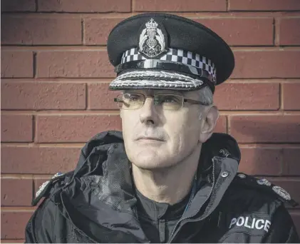  ??  ?? 0 Chief Constable Phil Gormley is the subject of an investigat­ion into bullying claims made by a senior colleague