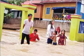  ?? SUPPLIED ?? The Mekong River water level has risen since late last month as the country is under the influence of low pressure from the Inter Tropical Convergenc­e Zone (ITCZ).