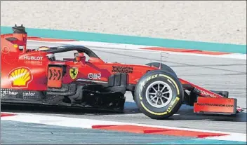  ?? FOTO: PEP MORATA ?? Sebastian Vettel no puede permitirse más errores tras dos años llenos de fallos de pilotaje