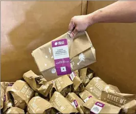 ?? COURTESY ?? HelloFresh, a German-based company that delivers “meal kits” to consumers, said this week it will close its 727-worker distributi­on center in Newnan in July.
