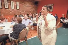  ?? DORAL CHENOWETH DISPATCH ?? Lourdes Barroso de Padilla, a Democrat running for the Columbus City Council, seeks to become one of the few elected officials in central Ohio with an immigrant background.