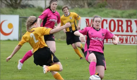  ??  ?? Wexford Youths Women were drawn at home against Kilkenny United in the semi-final of the Women’s FAI Cup. The game is fixed for the week ending October 9 as the Youths Women strive to get back to the Aviva for the second year in a row as they attempt...