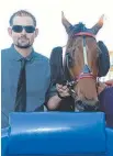  ?? Picture: Trackside Photograph­y ?? ENIGMA: Trainer Jared Wehlow with Daph 'N' Alf.