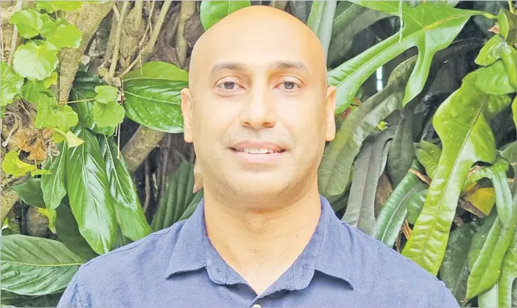  ?? Picture: SUPPLIED ?? Fiji Commerce and Employers Federation Board president Vinay Narsey.
